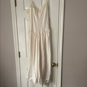 Vintage Victoria’s Secret Cream Lace Nightgown